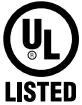 UL Listed