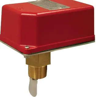 POTTER Vsr-S (Eu) Vane Type Waterflow Alarm Switch With Retard and Bspt Thread-FIG1