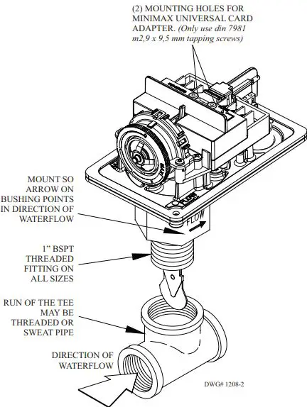 POTTER Vsr-S (Eu) Vane Type Waterflow Alarm Switch With Retard and Bspt Thread-FIG3