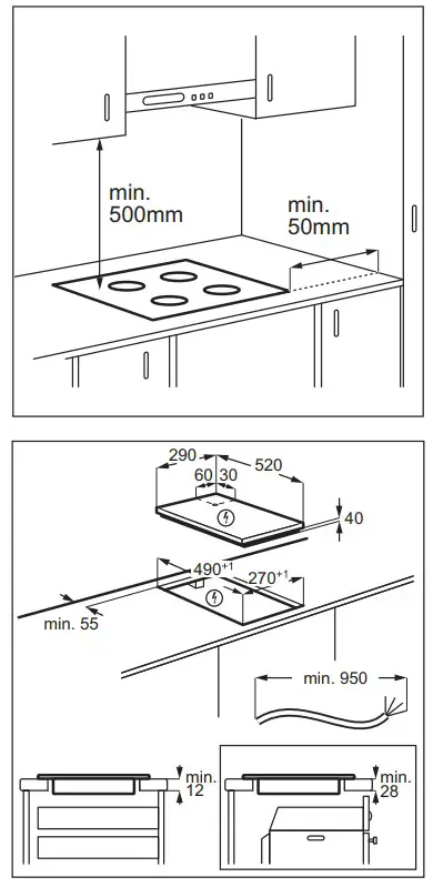 Electrolux ELELHR3233CK Ceramic Hob (2)