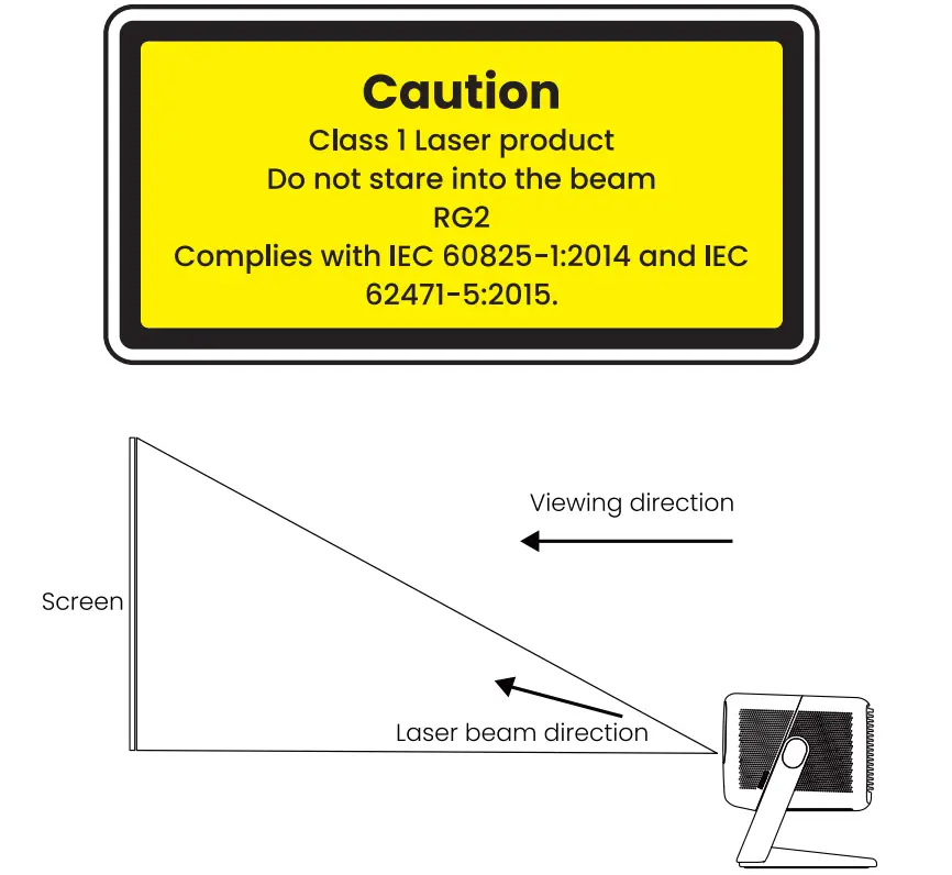 JMGO J92-5D5 N1 Ultra 4K Projector - screen