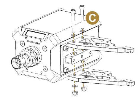 FANATEC Podium Mounting Brackets - FIGURE 3