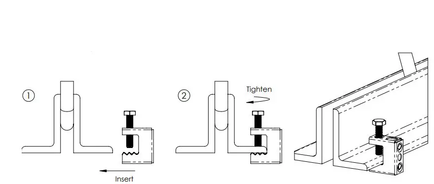 nVent CFS126 BC Beam Clamp and Conduit Clip-FIG3