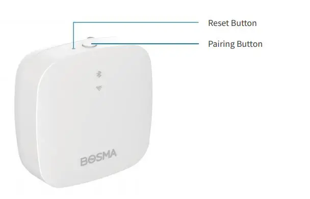 BOSMA AEGIS Instruction Manual - Button