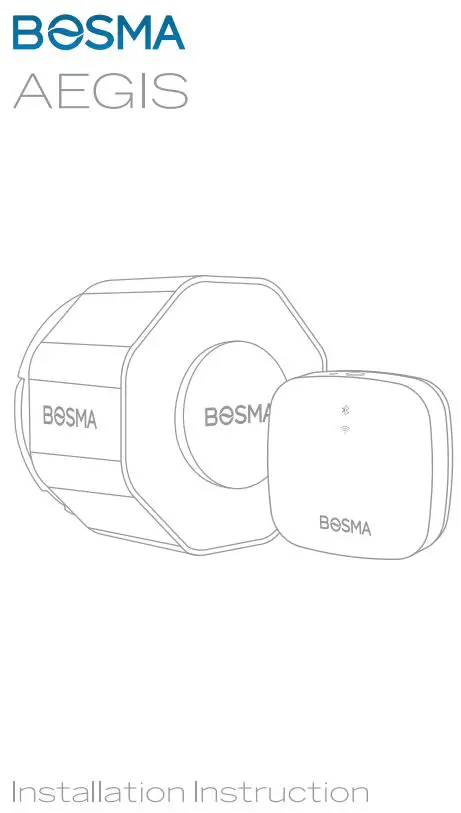 BOSMA AEGIS Instruction Manual