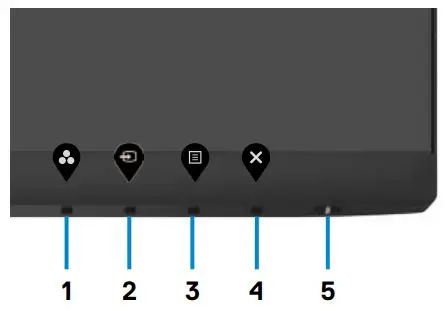 DELL S2721HN 27 inch Monitor User Guide - Built-in diagnostics