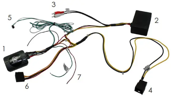 CONNECTS2 CTSMC013.2 Mercedes Benz Steering Wheel Control Interface - Product Contents