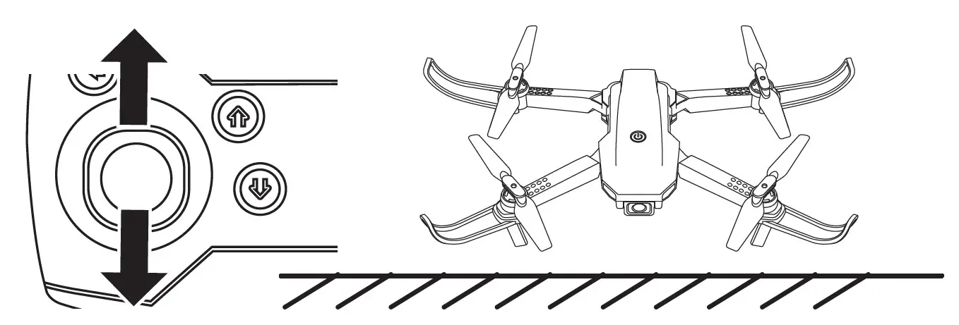kogan KA4KGLXDRNA Wide Angle 4K Galaxy Drone - 2.4G frequency