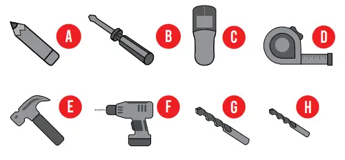 BAUHN Low Profile TV Wall Mount ALPB80-0421 - Required
