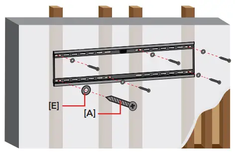 BAUHN Low Profile TV Wall Mount ALPB80-0421 - the Wall