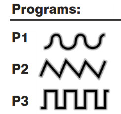 Homedics PA-4H Programmable Percussion Massager - Programs