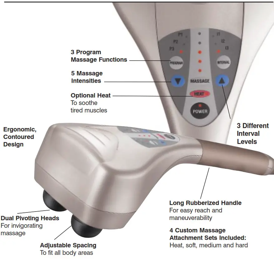 Therapist Select Deluxe Programmable Percussion Massager - Programmable Percussion Massager