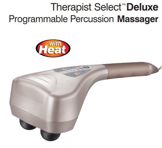 Therapist Select Deluxe Programmable Percussion Massager