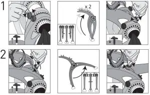 SARIS 11438 805 Bones 2 Bike Trunk Mount Rack -FIGURE 12