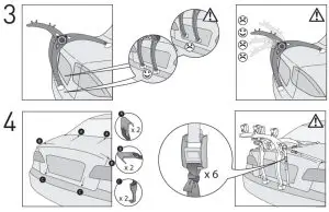 SARIS 11438 805 Bones 2 Bike Trunk Mount Rack -FIGURE 13