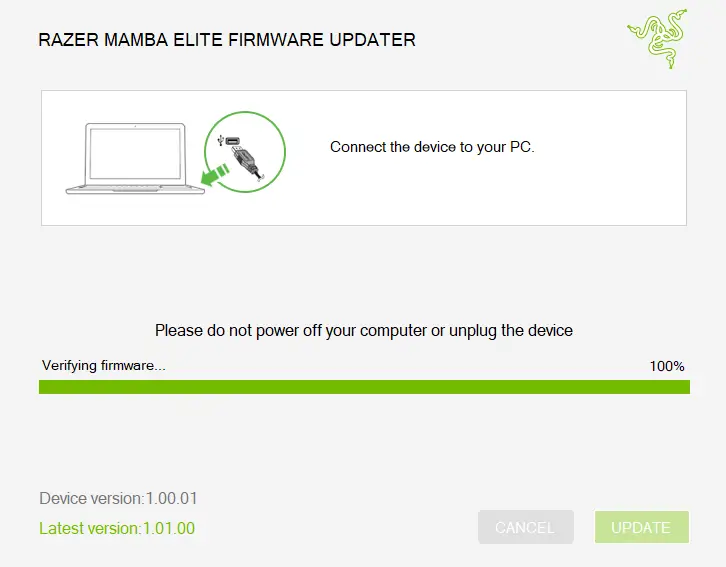 Razer Mamba Elite Firmware