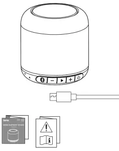 hama 00188215 Drum 2.0 Mobile Bluetooth Speaker - figure 1