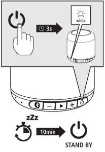 hama 00188215 Drum 2.0 Mobile Bluetooth Speaker - figure 2