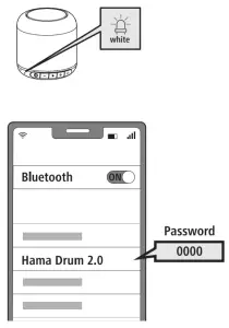 hama 00188215 Drum 2.0 Mobile Bluetooth Speaker - figure 7