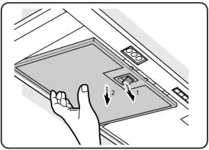 Removing Cassette Filter