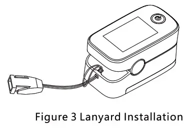 GLOBAL INDUSTRIAL 436963 Fingertip Pulse Oximeter with OLED Display- Lanyard installation