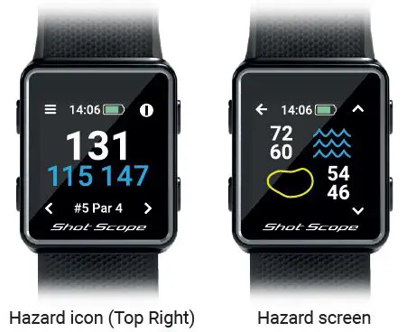 G3 Shotscope GPS Watch instruction 11