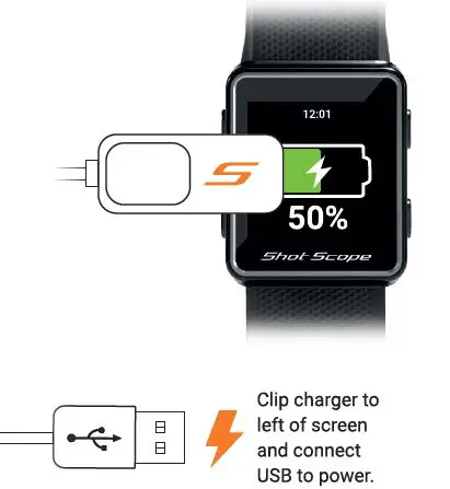 G3 Shotscope GPS Watch instruction 6