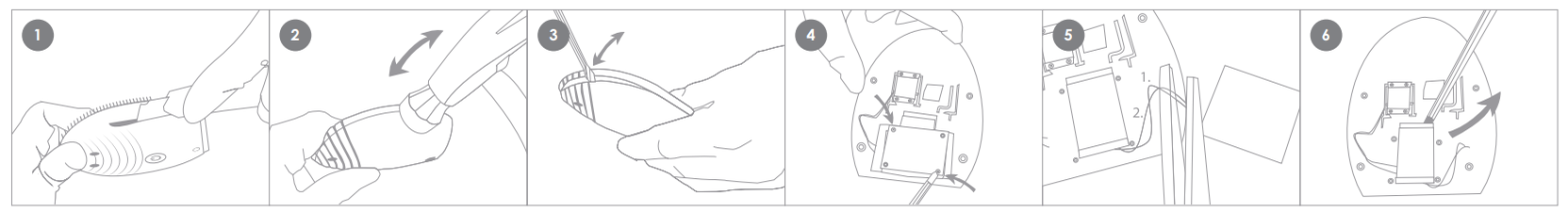 FOREO LUNA 3 Plus Thermal Cleansing and Microcurrent Facial Device - BATTERY REMOVAL