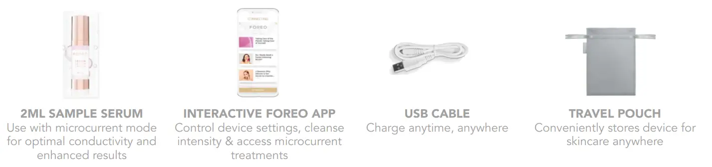 FOREO LUNA 3 Plus Thermal Cleansing and Microcurrent Facial Device - usb