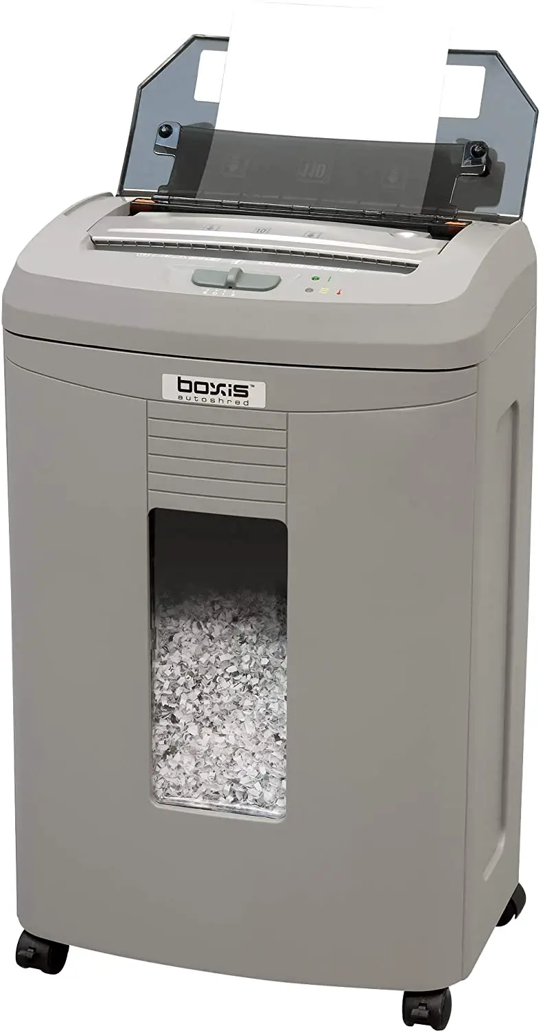Boxis Autoshred 110-sheet Microcut Shredder User Manual Boxis Autoshred 110-sheet Microcut Shredder User Manual