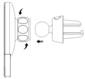 Guangdong Ldnio Electronic Technology MA20 Wireless Charger - lock