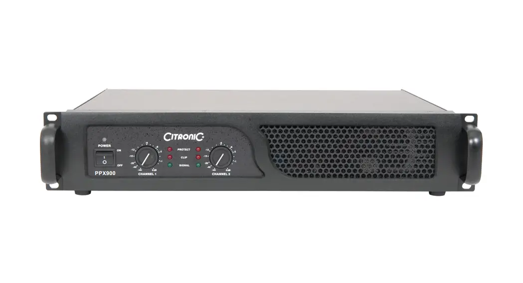 Citronic D1000 Class-d Power Amplifier User Manual