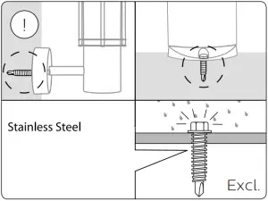 PHILIPS MA Calgary MyGarden Stainless Steel Excl 1