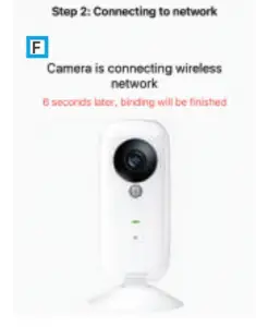 Camera is connecting wireless network