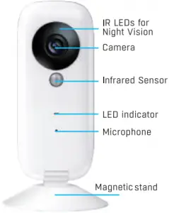 NEXTECH WiFi IP Camera with Alarm Camera Overview