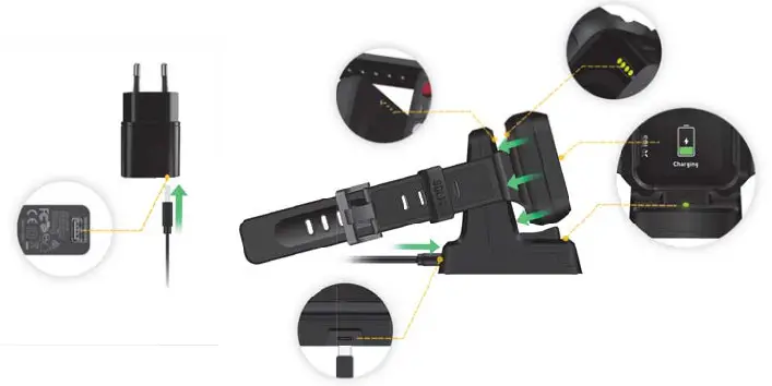 SOL X SW EX-01 SmartWatch - Charge Watch