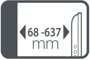 ONE FOR ALL WM4662 TV Wall mm