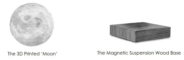 gingkoG019AH Smart Moon Lamp- Package