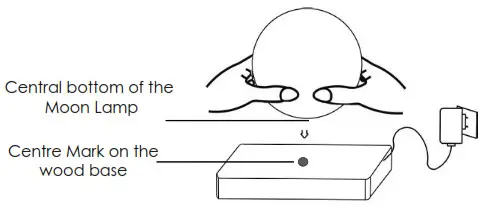 gingkoG019AH Smart Moon Lamp- set it up