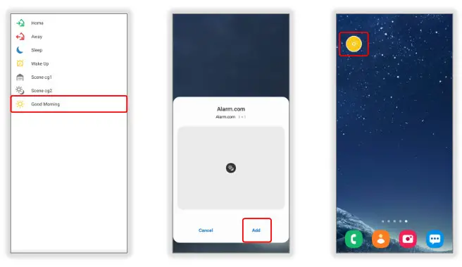 sOmfy 1811731 Tahoma RTS ZigBee Smartphone and Tablet- ADD ANDROID WIDGET 1
