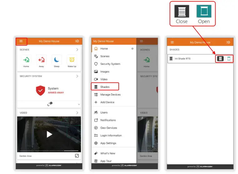 sOmfy 1811731 Tahoma RTS ZigBee Smartphone and Tablet- CONTROL