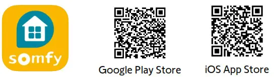 sOmfy 1811731 Tahoma RTS ZigBee Smartphone and Tablet- Qr