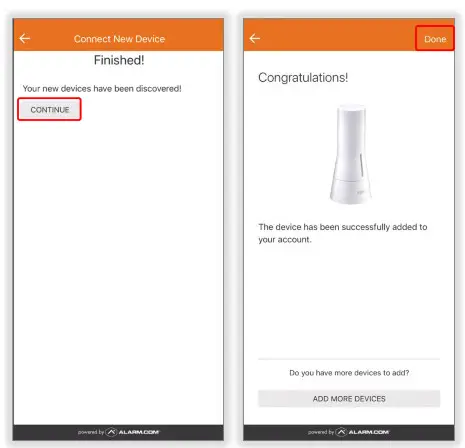 sOmfy 1811731 Tahoma RTS ZigBee Smartphone and Tablet- SETUP 4.