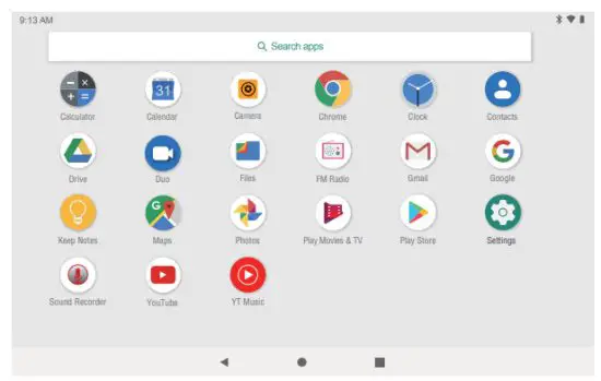 DRAGON TOUCH Notepad K10 Smart Tablet - ABOUT APPLICATIONS