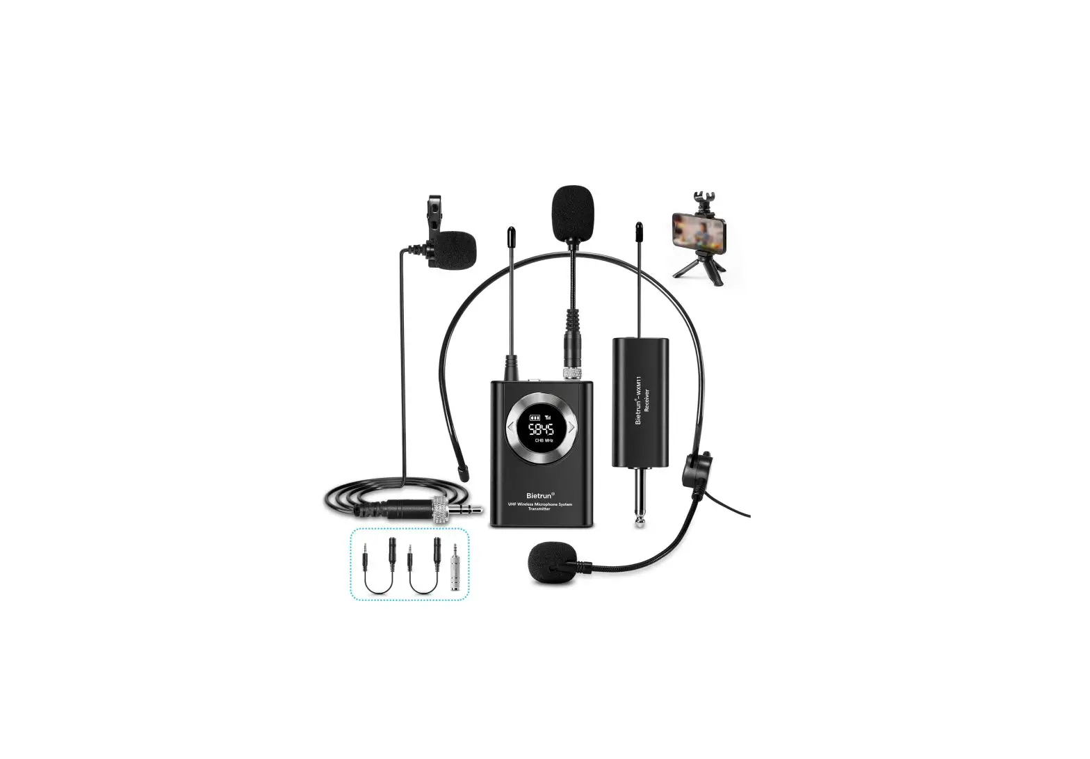 Bietrun Wxm11 Wireless Microphone Instruction Manual