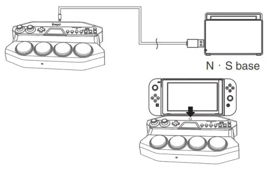 ipega PG-SW056 Controller for Hatsune Miku - Connection