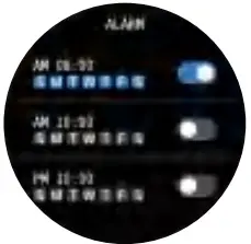 OEM Circle Round Touch Screen Multiple Sports Smartwatch Z10 - Silent Alarms