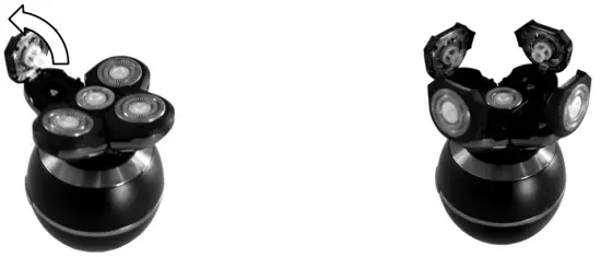 anko MR-8870 Head Shaver - blade