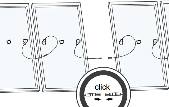 Q CELLS G6.X Solar Module Series - Plugs click together audibly