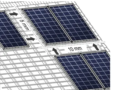 Q CELLS G6.X Solar Module Series - along the long side